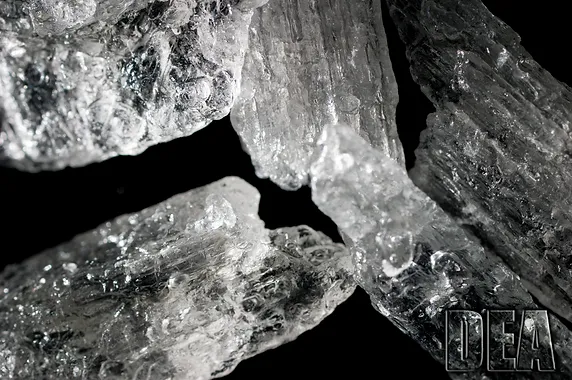 crystal meth close up